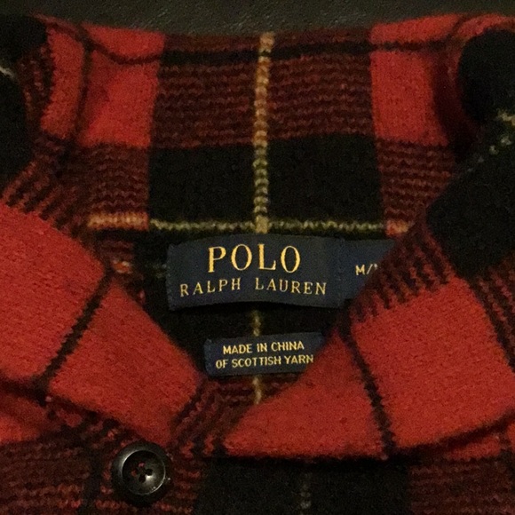 Vintage Scottish Yarn Polo pull over. - Picture 2 of 4